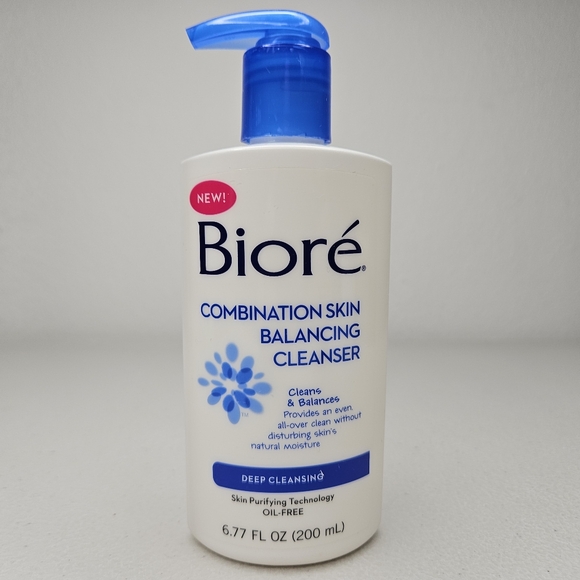 Biore Combination Skin Balancing Cleanser Deep Cleansing 6.77 fl oz - Picture 1 of 3